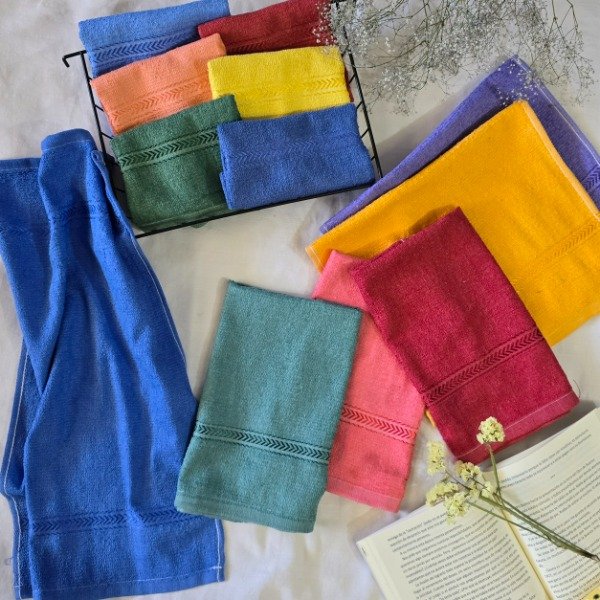 Producto - TOALLA DE MANO ALGODÓN 200 (x6)