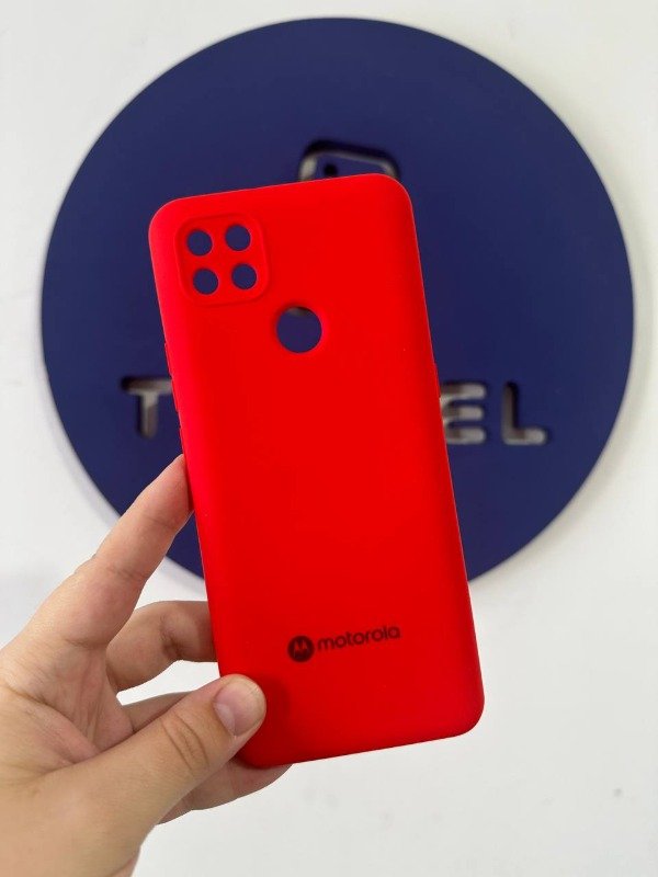 Producto - FUNDA SILICONE CASE CON LOGO MOTO G9 POWER
