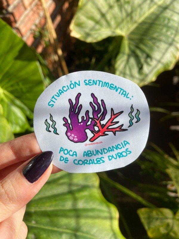 Producto - STICKER CONICET CORALES