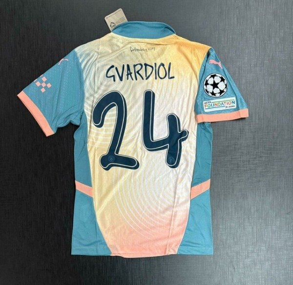 Producto - Camiseta Manchester City Alternativa MATCH 2025 Josko Gvardiol IMPORTADA