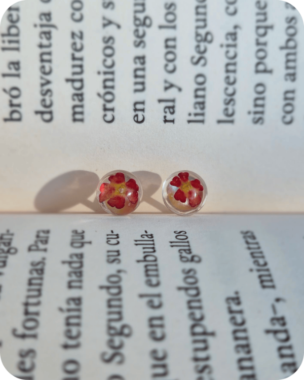 Producto - Aros Verbena Pequeños - Plata 925
