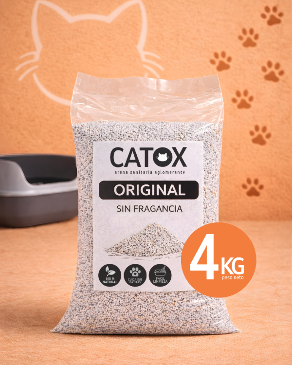 Producto - Arena sanitaria aglomerante Original sin fragancia x 4KG