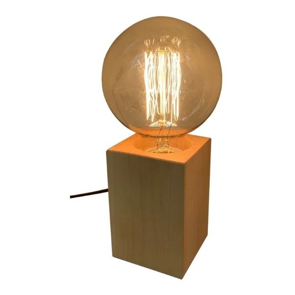 Producto - Velador taco madera