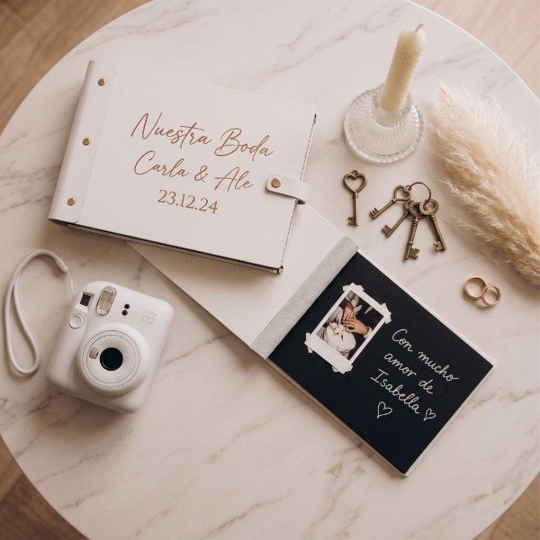 Producto - Álbum Libro de Firmas en Fibroplus Mensajes de Invitados