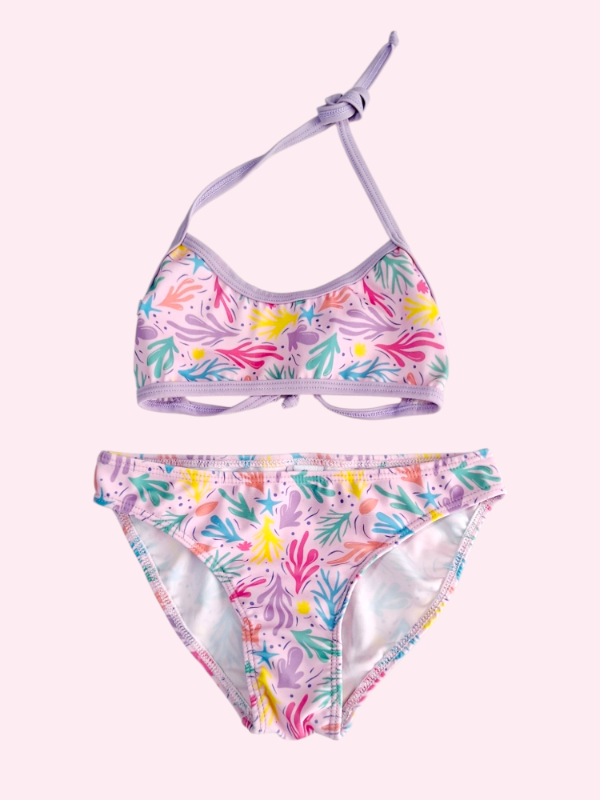 Producto - Bikini rosa con colores Advanced 6/7 años