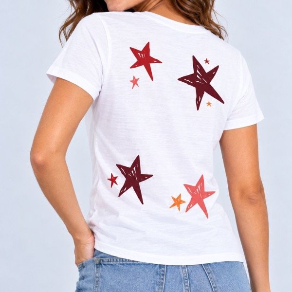 Producto - Remera alma y corazón (cuello V) - 1