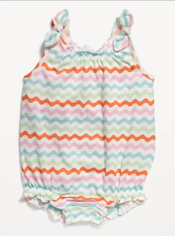 Producto - Enterito para Niñas Marca OLD NAVY Rosa Naranja