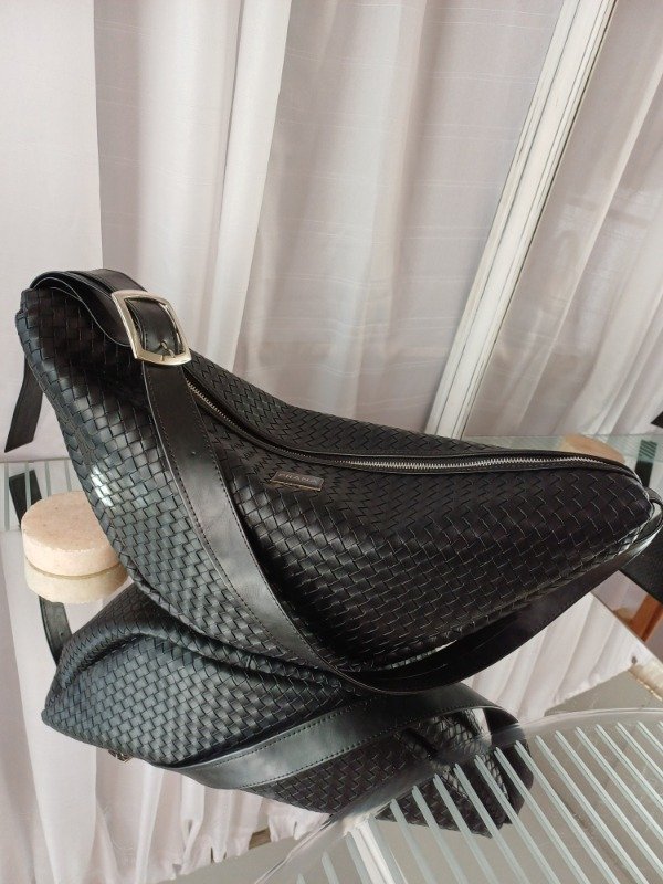 Producto - Bolso Lhasa small NEGRO TRENZADO