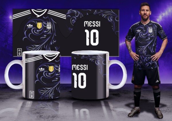 Producto - Diseño Para Taza Camiseta alternativa Selección Argentina 2026