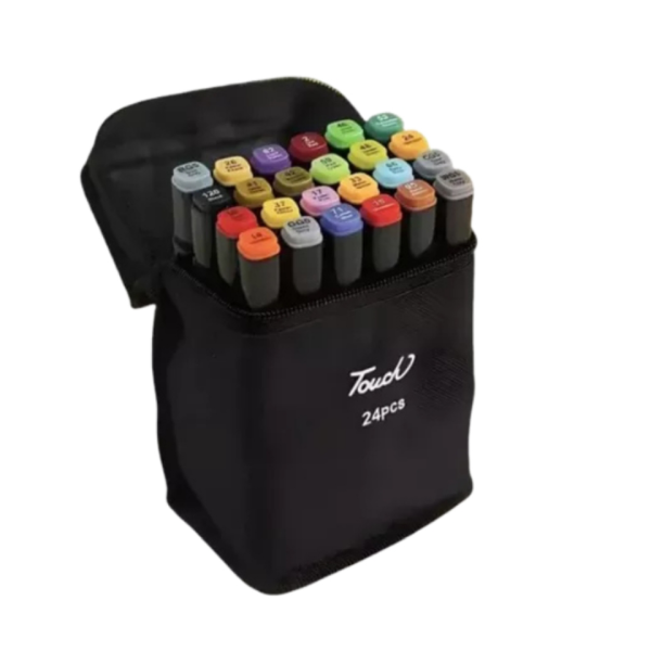 Producto - MARCADORES DOBLE PUNTA X 24