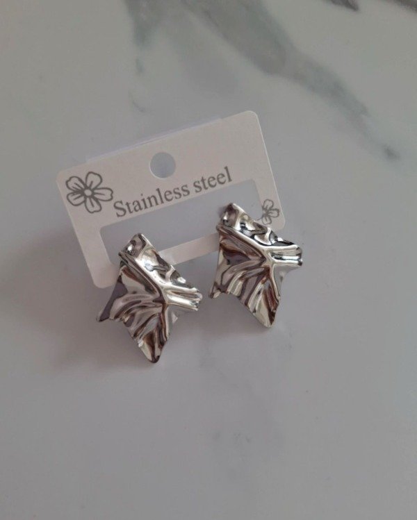 Producto - Aros Aura Plateado