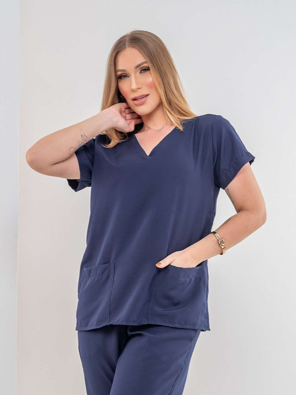 Producto - Chaqueta Azul Marino Basic