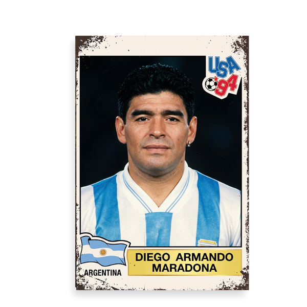 Producto - Chapa retro Mundial 1994 Maradona (SPO/103)
