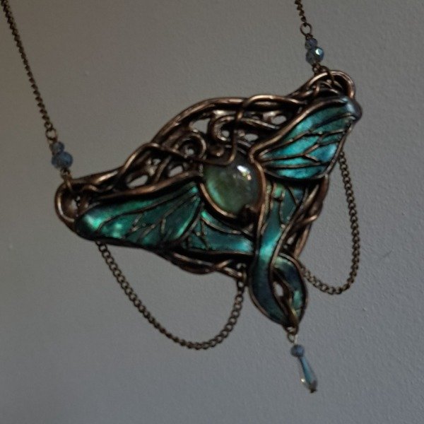 Producto - Collar art nouveau labradorita