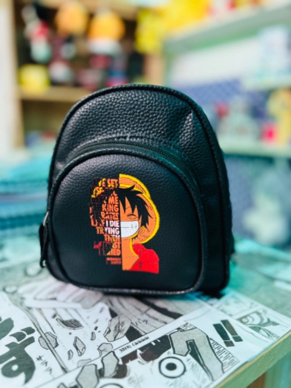 Producto - Mini mochila Luffy eco cuero