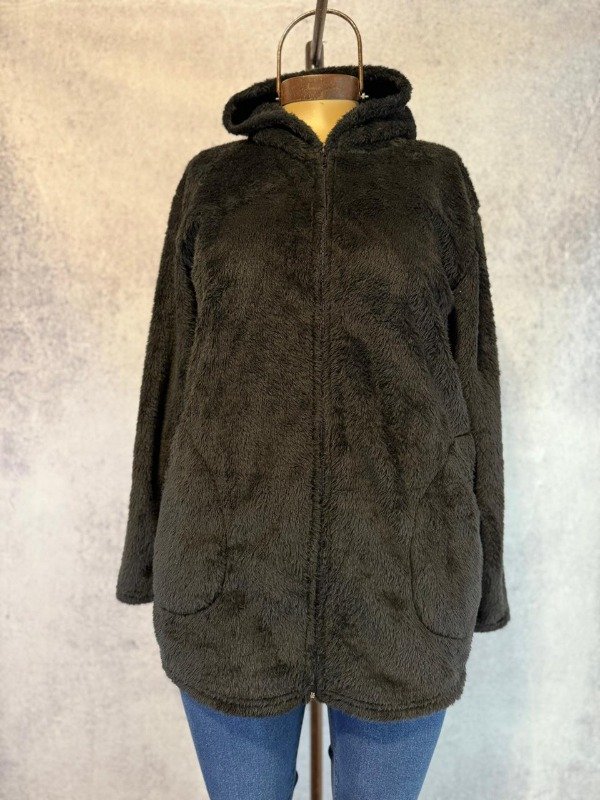 Producto - CAMPERA NEGRA DE PIEL