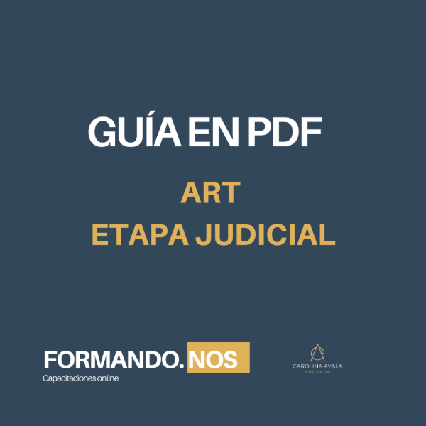 Producto - GUÍA EN PDF- ART JUDICIAL