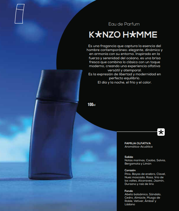 Producto - Perfume "Kenzo Homme" Unlock Bagues de 100 ml