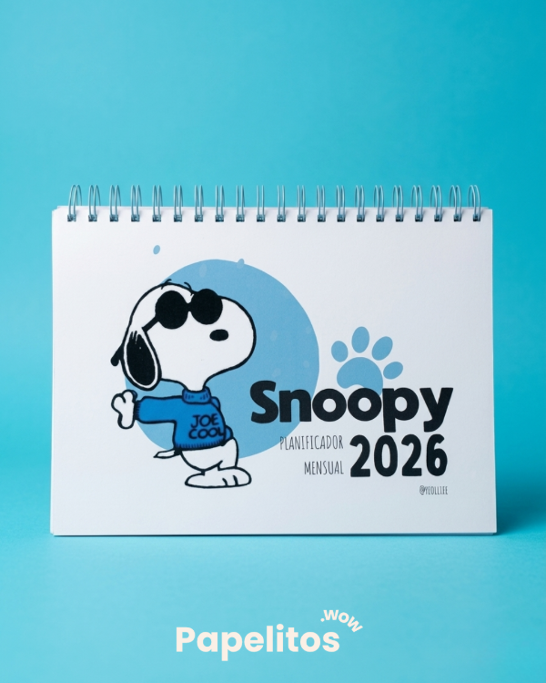 Producto - Planner Mensual Snoope