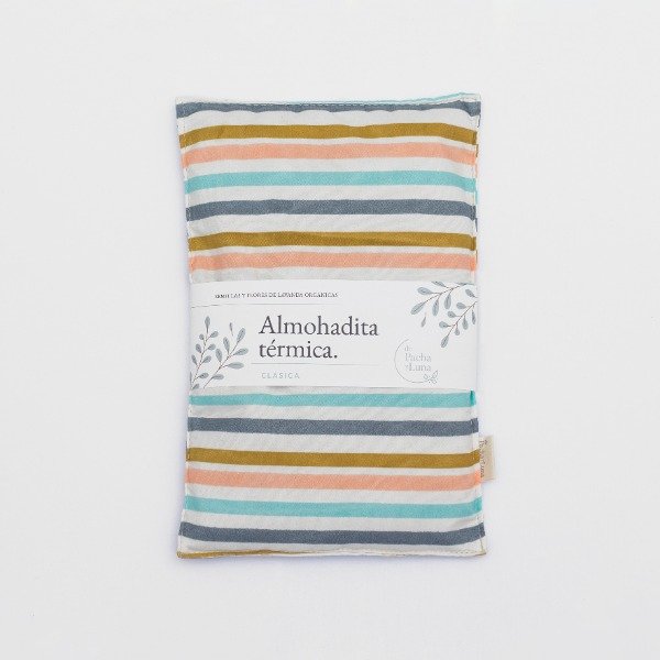 Producto - Almohadita Clasica Rayas Arena