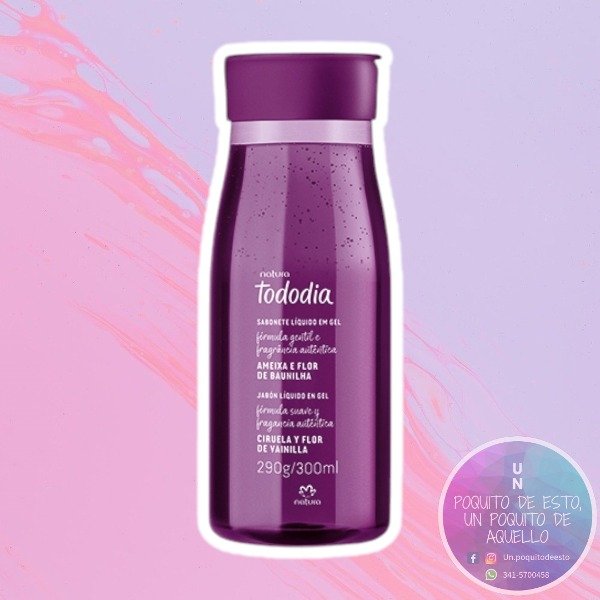 Producto - Ciruela y Flor de Vainilla - Jabón Líquido en Gel Corporal Todo Día 300ml