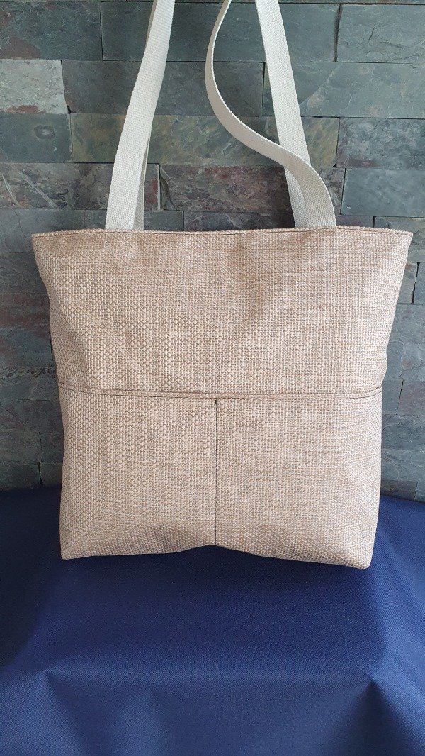 Producto - Bolso de Yute Marfil