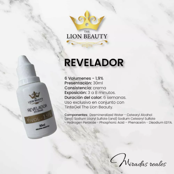 Producto - Revelador 6 por ciento  - The Lion Beauty