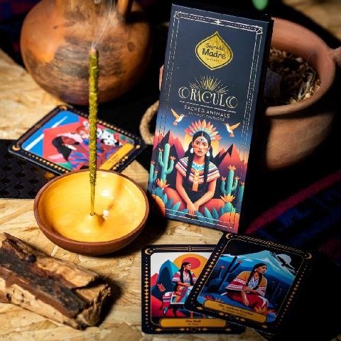 Producto - sahumerio ORACULO - ANIMALES SAGRADOS