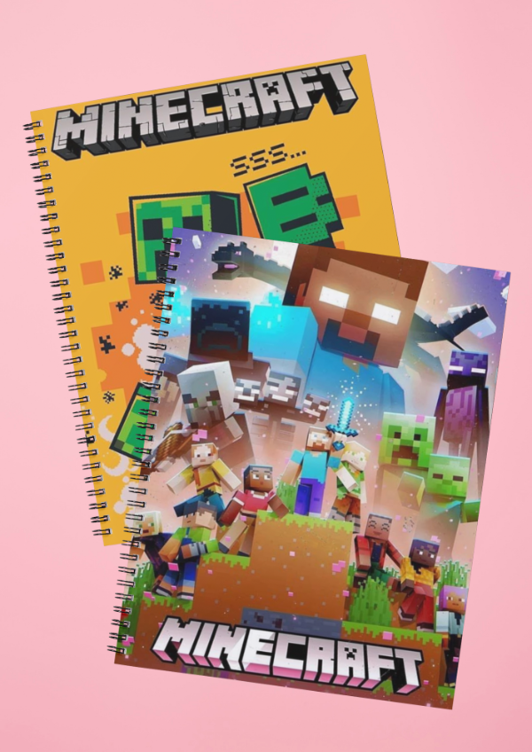 Producto - Cuadernos a4 Minecraft - 2