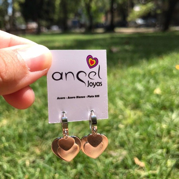 Producto - Aros Triple Corazon