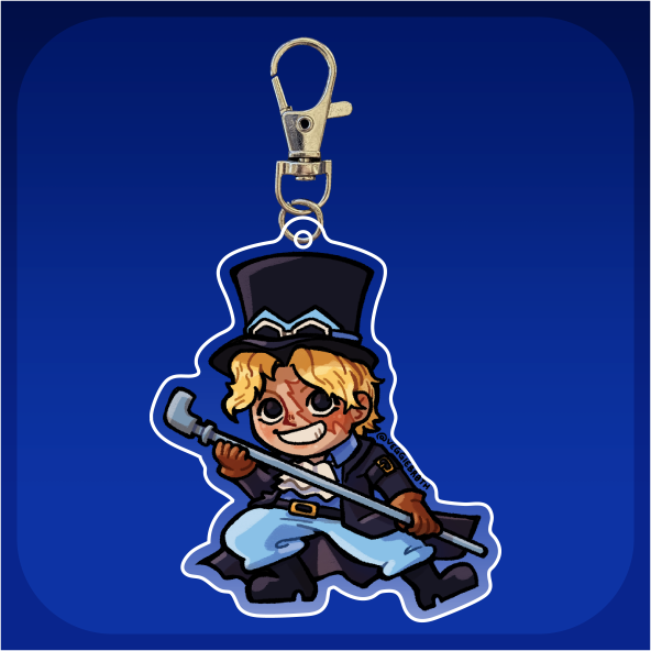 Producto - Llaveros One Piece - Mugiwaras + Ace y Sabo - 11