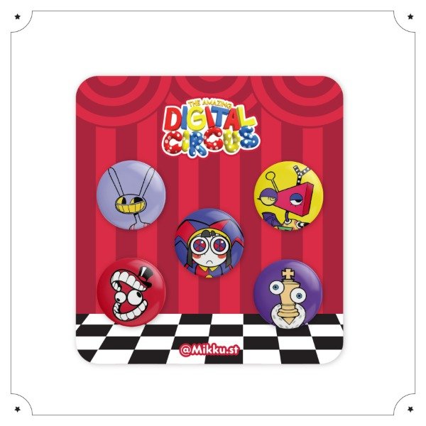 Producto - Pack Pines - "Digital Circus"