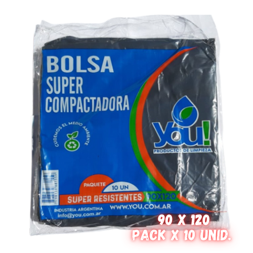 Producto - BOLSA CONSORCIO YOU! 90 X 120 (10 unid.)