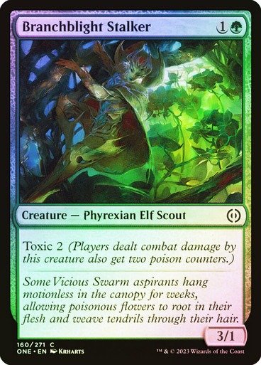 Producto - Branchblight Stalker Foil  Phyrexia: All Will Be One