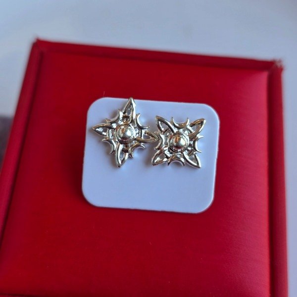 Producto - Aros pasantes italianos Nudo de Bruja