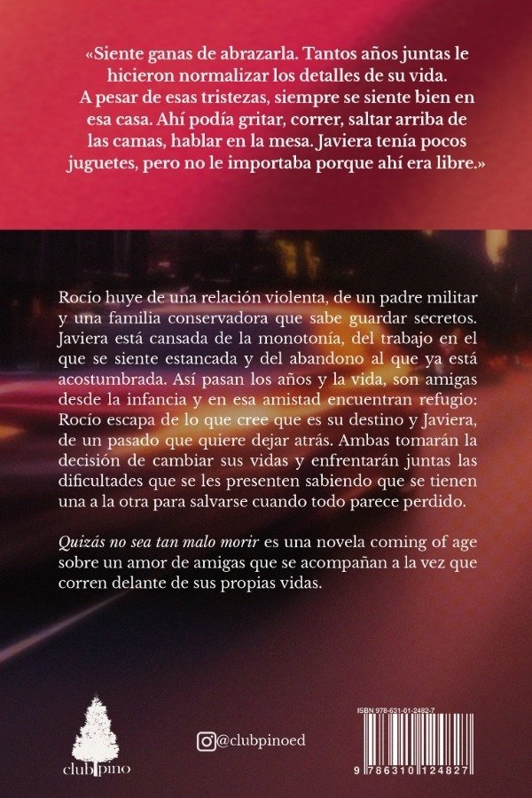 Producto - Quizás no sea tan malo morir, Karen Pavez Díaz - 1