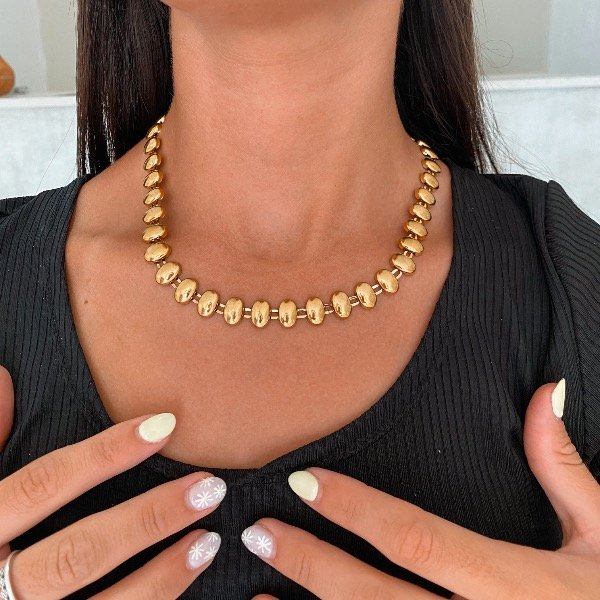 Producto - Collar KALA dorado - Fantasia