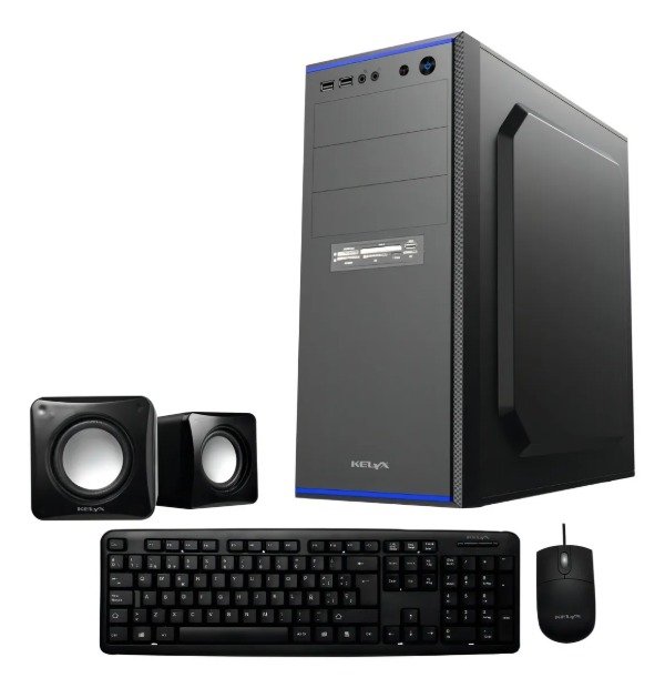 Producto - Kit Kelyx Lc727-14 Fuente 500w +teclado+mouse+parlantes