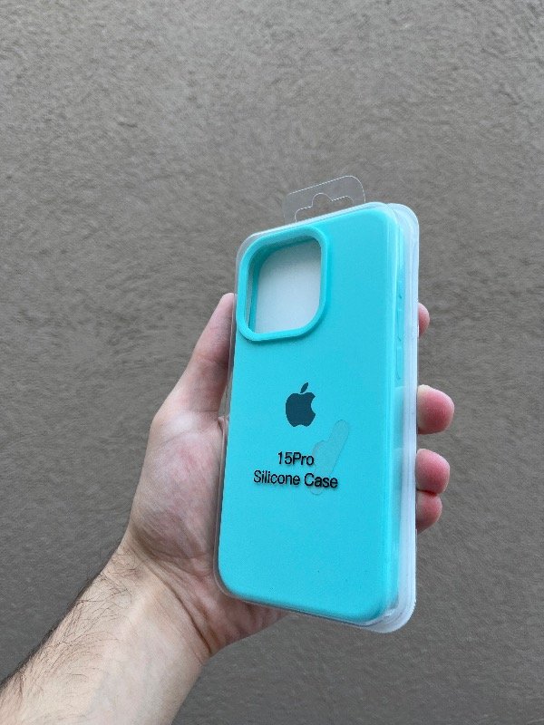 Producto - Silicone 15 pro turquesa medio