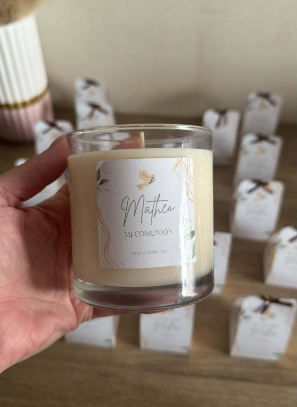 Producto - Vela de Soja en Vaso Grande