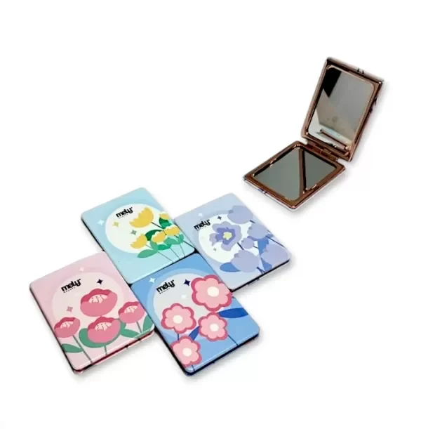Producto - Espejo Portátil Rectangular Flores Mely