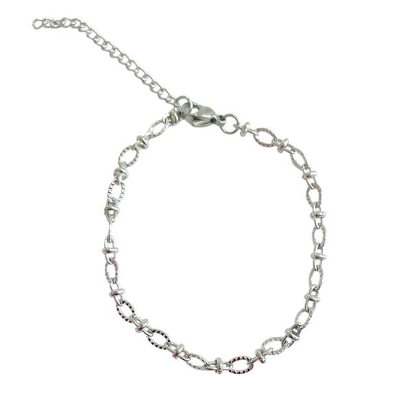 Producto - BRAZALETE DOS ESLABONES SILVER