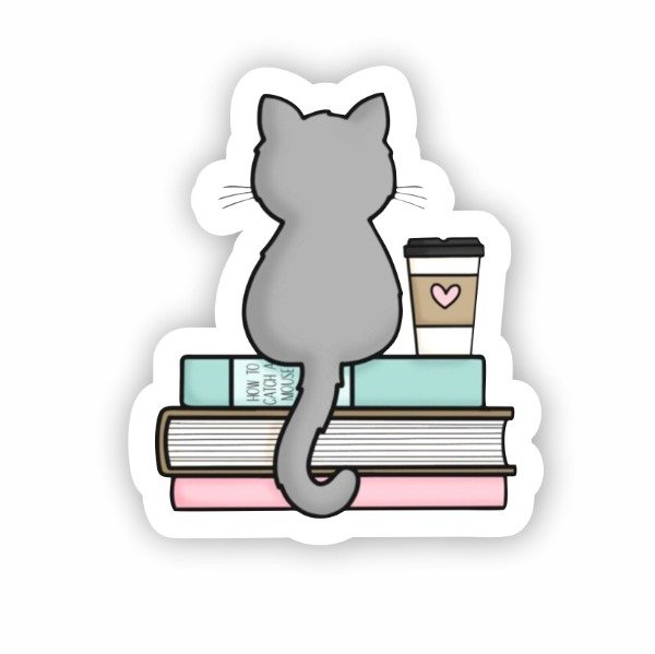 Producto - ST00019 Gato con libros