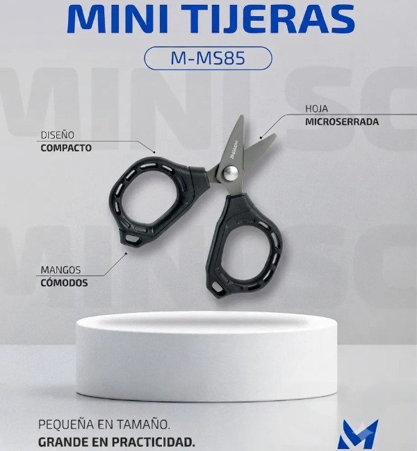 Producto - Tijera Marine Mini Scissors Cuchillas Micro Dentadas Corta Nylon Multifilamento - 3
