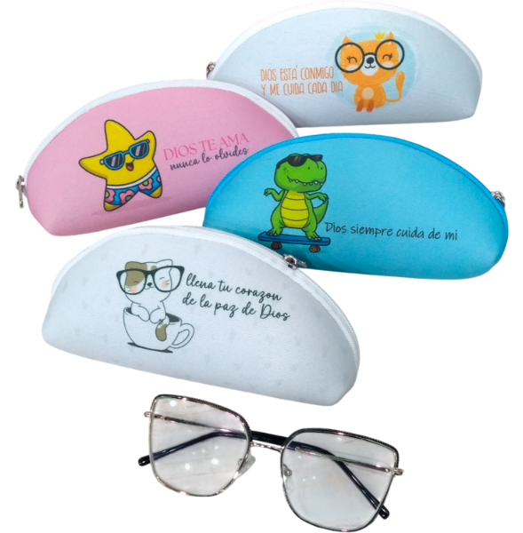 Producto - PROMO Porta Lentes De Neoprene PACK X4 UNIDADES