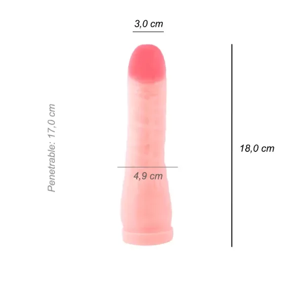 Producto - Dildo Consolador Banana Cyber Skin - 0