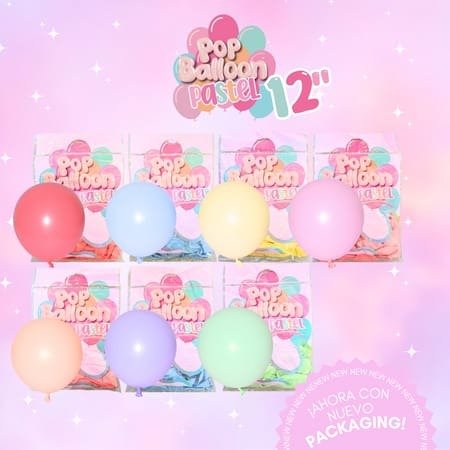 Producto - GLOBOS 12 PULGADAS PASTEL