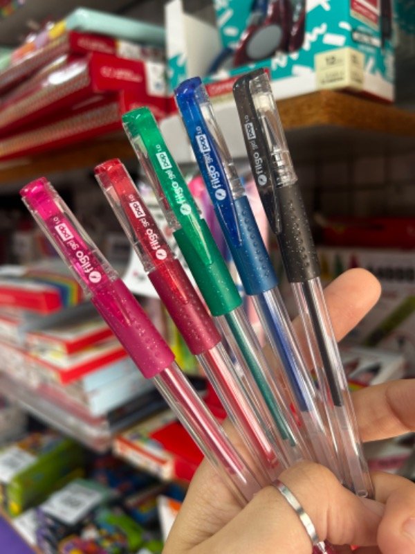 Producto - Lapiceras Filgo Gel Pop Glitter x 5