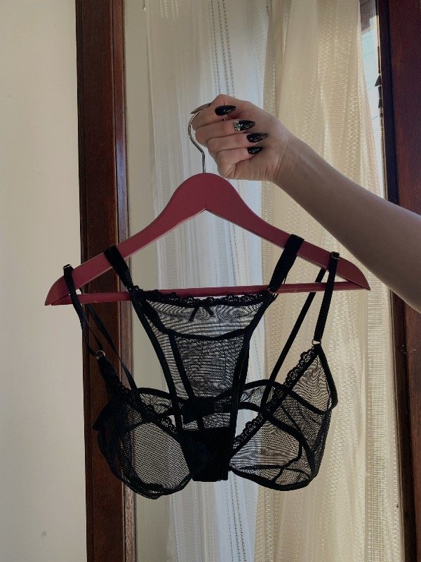 Producto - CONJUNTO MICROTUL NEGRO
