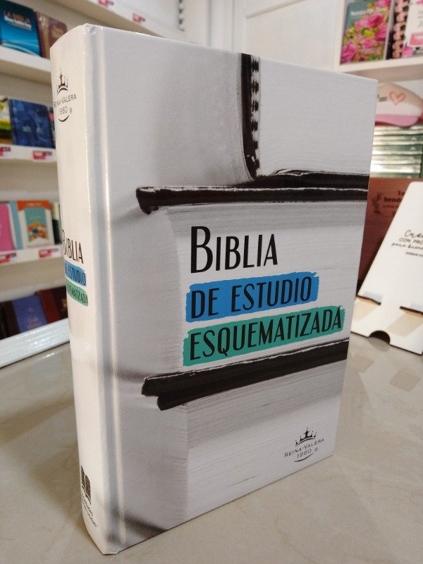 Producto - Biblia De Estudio Esquematizada Reina Valera 1960 Tapa Dura